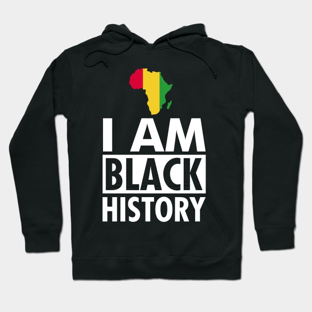 I am black history African heritage Hoodie by Shirtttee